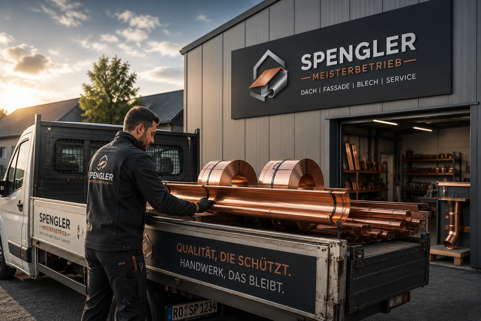 Tobias Schütz, Spenglermeister – Spenglerei und Dachdeckerei Schütz, Obermeitingen